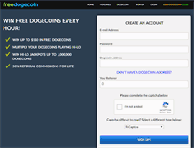 Tablet Screenshot of freedoge.co.in